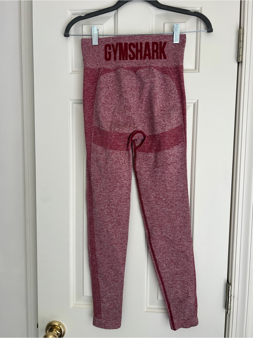 Gymshark Seamless Leggings - Burgundy Marl Collection